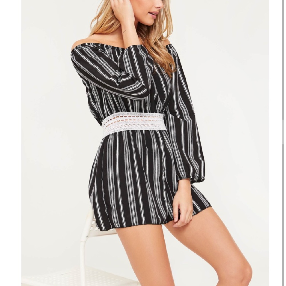 Off the shoulder Romper NWOT